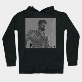 Giga Chad pixel art Hoodie